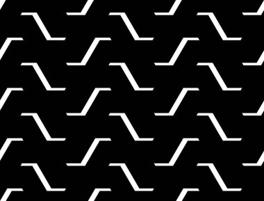 Sorunsuz tek renkli zikzak desen tasarım