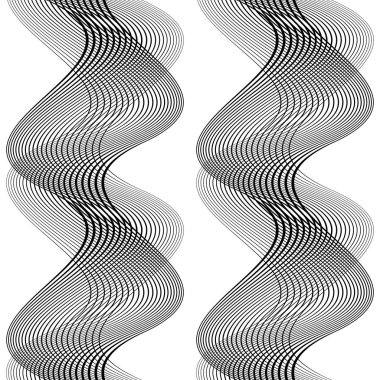 Sorunsuz tek renkli sallanan desen tasarım