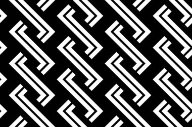 Sorunsuz tek renkli zikzak desen tasarım