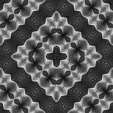 kesintisiz tek renkli dantel desen tasarım