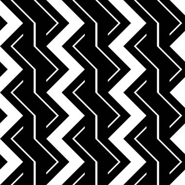 Sorunsuz tek renkli zikzak desen tasarım