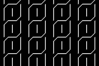 kesintisiz tek renkli geometrik desen tasarım