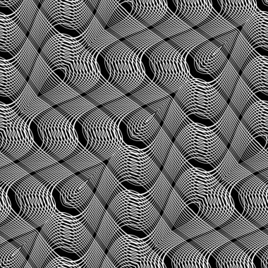 kesintisiz tek renkli ızgara desen tasarım