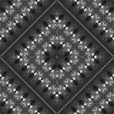 kesintisiz tek renkli dantel desen tasarım