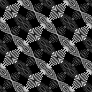 kesintisiz tek renkli ızgara desen tasarım