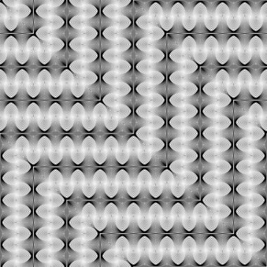 Sorunsuz tek renkli zikzak desen tasarım