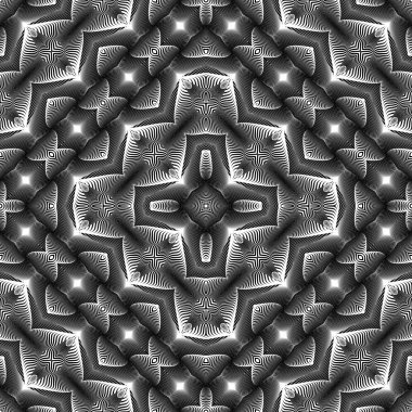 kesintisiz tek renkli dantel desen tasarım