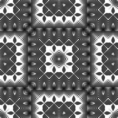 kesintisiz tek renkli dantel desen tasarım