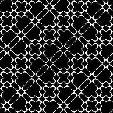 kesintisiz tek renkli geometrik desen tasarım