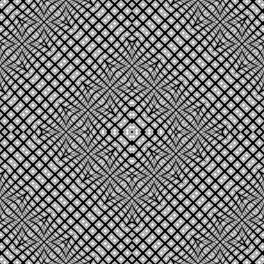 Sorunsuz çarpık geometrik desen tasarım