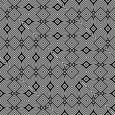 kesintisiz tek renkli dekoratif desen tasarım