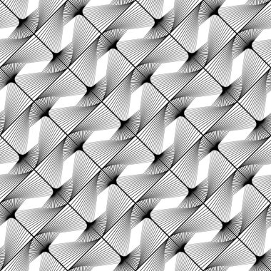 kesintisiz tek renkli dekoratif desen tasarım