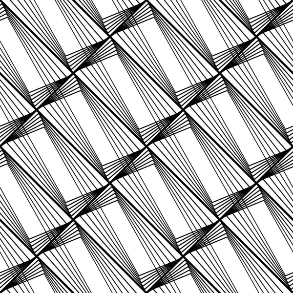 Projekt monochromatyczne wzór geometryczny — Wektor stockowy