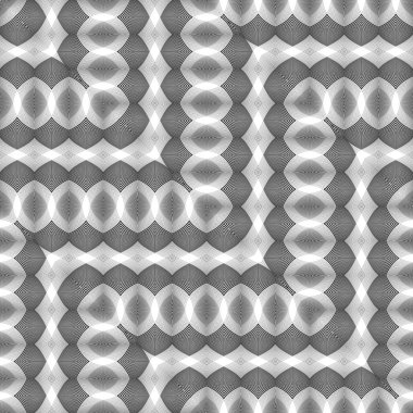 Sorunsuz tek renkli zikzak desen tasarım