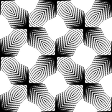 kesintisiz tek renkli dekoratif desen tasarım