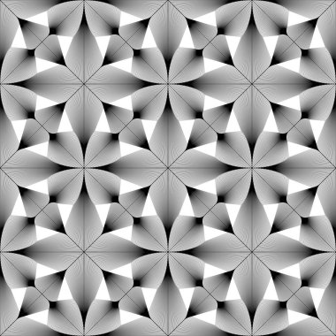 kesintisiz tek renkli dekoratif desen tasarım