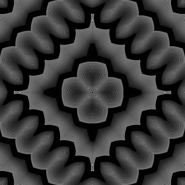 kesintisiz tek renkli dantel desen tasarım