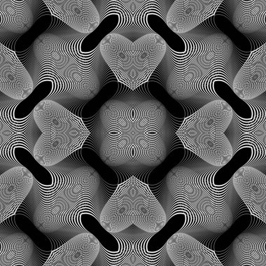 kesintisiz tek renkli dantel desen tasarım