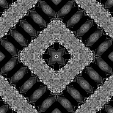 kesintisiz tek renkli dantel desen tasarım