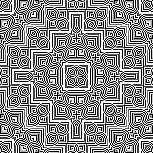 kesintisiz tek renkli geometrik desen tasarım