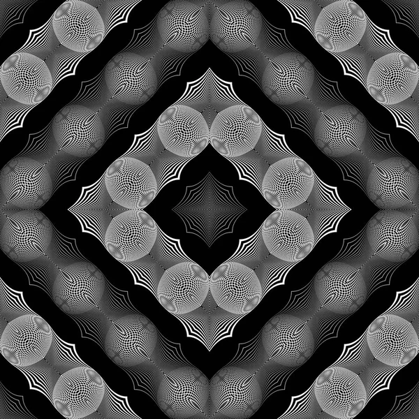 Дизайн безшовного однотонного мереживного візерунка — стоковий вектор