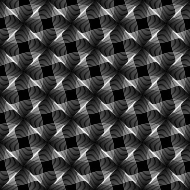 kesintisiz tek renkli dekoratif desen tasarım