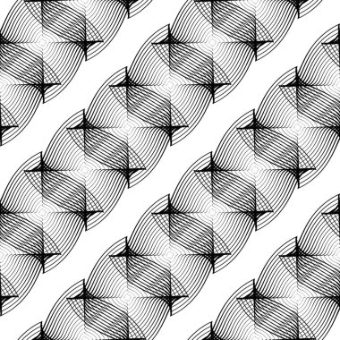 kesintisiz tek renkli dekoratif desen tasarım