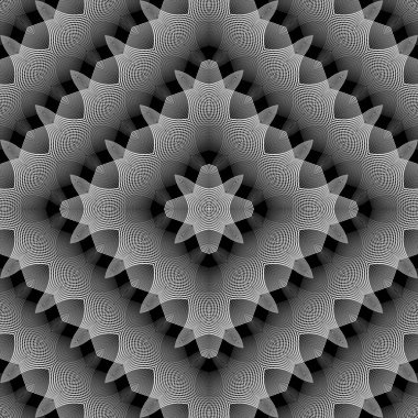 kesintisiz tek renkli dantel desen tasarım