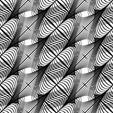 kesintisiz tek renkli dekoratif desen tasarım