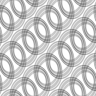 kesintisiz tek renkli geometrik desen tasarım