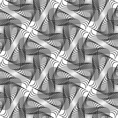 kesintisiz tek renkli dekoratif desen tasarım