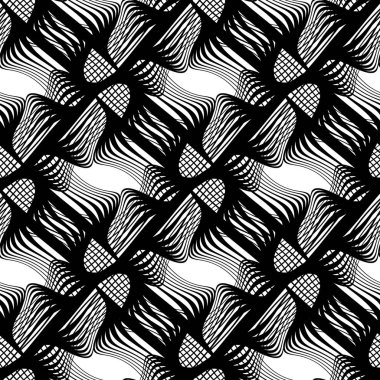 kesintisiz tek renkli dekoratif desen tasarım