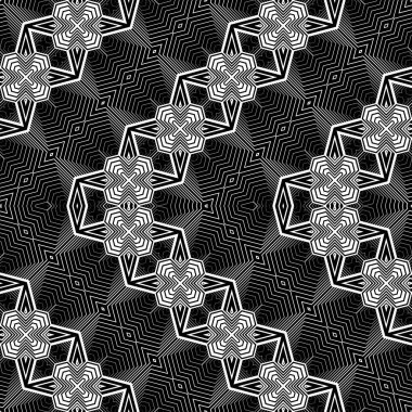 kesintisiz tek renkli dekoratif desen tasarım