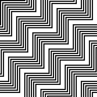 Sorunsuz tek renkli zikzak desen tasarım