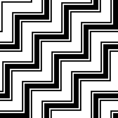 Sorunsuz tek renkli zikzak desen tasarım