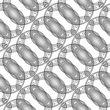 kesintisiz tek renkli dekoratif desen tasarım