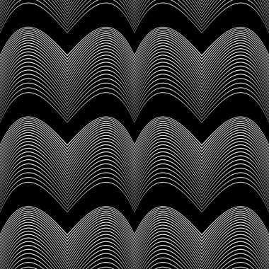 Sorunsuz tek renkli sallanan desen tasarım