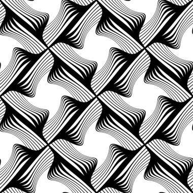 kesintisiz tek renkli dekoratif desen tasarım