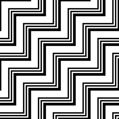Sorunsuz tek renkli zikzak desen tasarım
