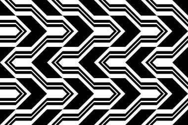 Sorunsuz tek renkli zikzak desen tasarım