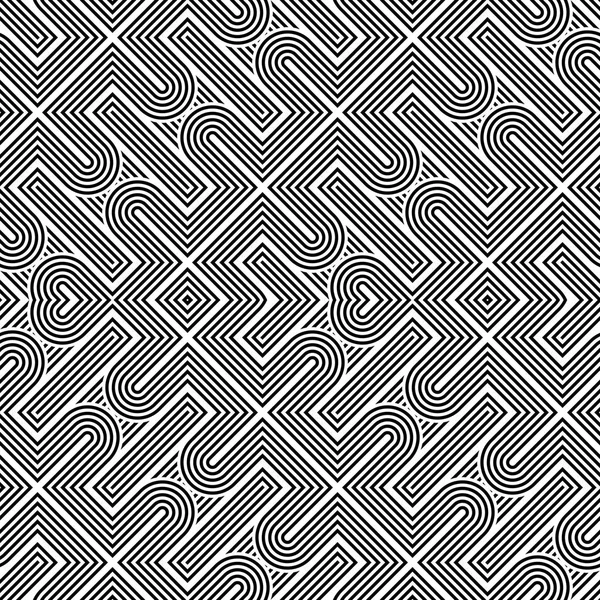 Sorunsuz tek renkli zikzak desen tasarım