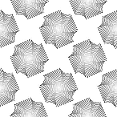 kesintisiz tek renkli dekoratif desen tasarım