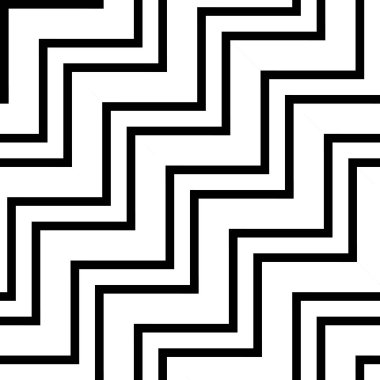 Sorunsuz tek renkli zikzak desen tasarım