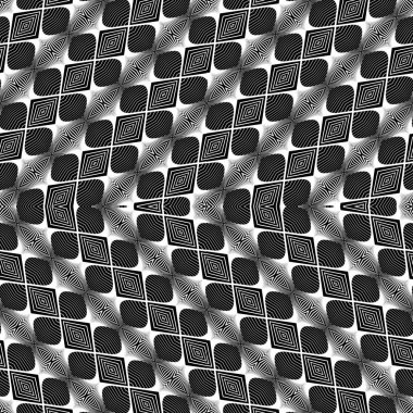 Sorunsuz tek renkli zikzak desen tasarım