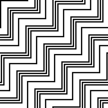 Sorunsuz tek renkli zikzak desen tasarım