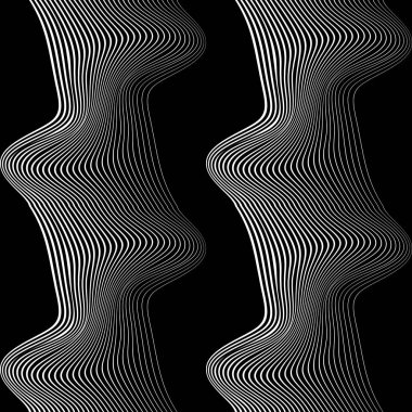 Sorunsuz tek renkli sallanan desen tasarım