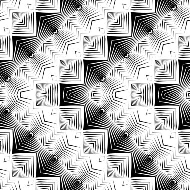 kesintisiz tek renkli dekoratif desen tasarım