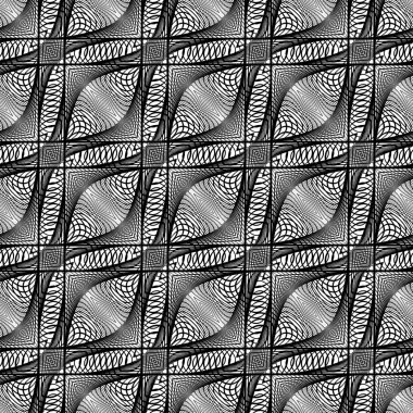 kesintisiz tek renkli dekoratif desen tasarım