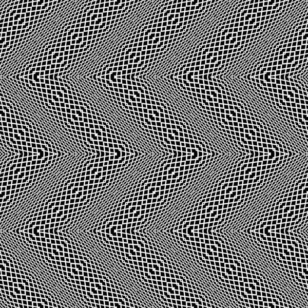 Design seamless monochrome grid pattern — Stock Vector