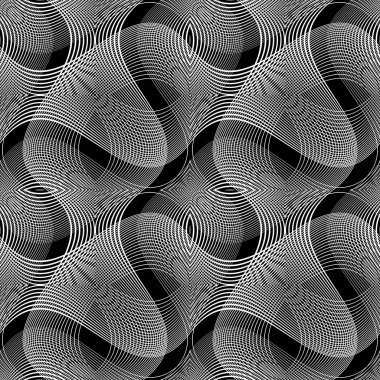 Sorunsuz tek renkli sallanan desen tasarım